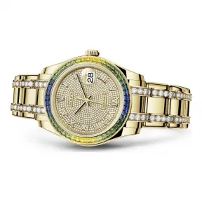 劳力士/Rolex PEARLMASTER系列39毫米自动上链机械恒动机芯 女表 M86348SABLV-0004