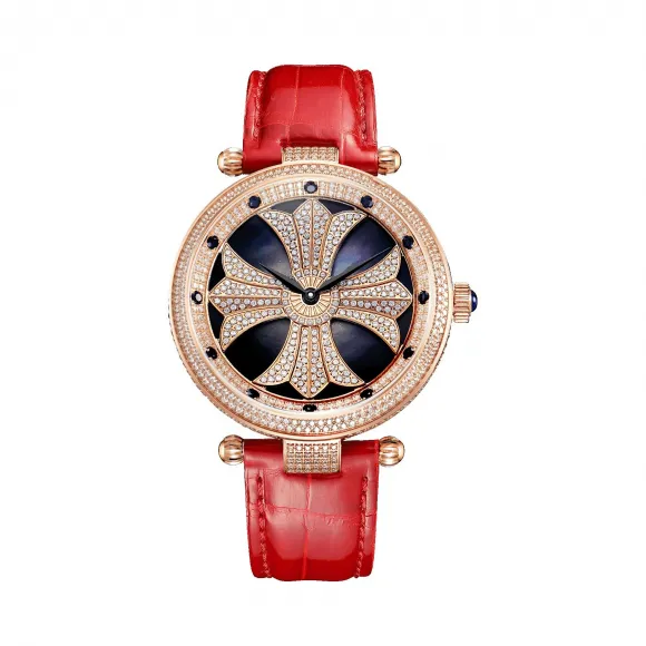 罗米/Ronald Mille 316L精钢 42mm  瑞士石英机芯 男表 R6205A1-3