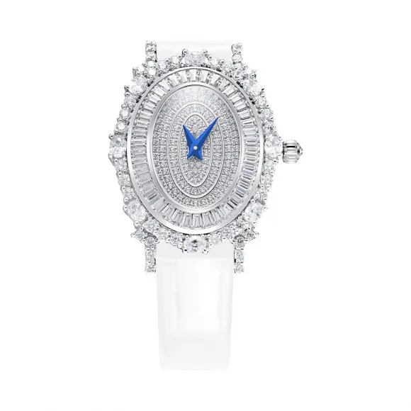 罗米/Ronald Mille  31mm*36mm 瑞士石英机芯 女表 R6206A1-1