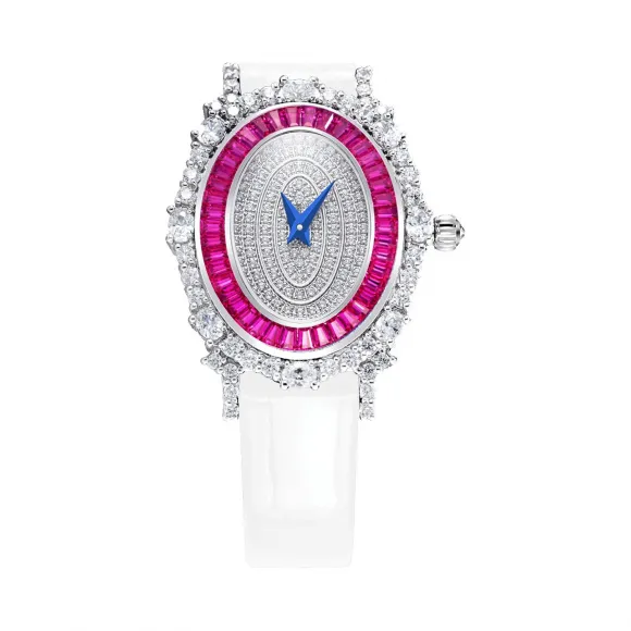 罗米/Ronald Mille  31mm*36mm 瑞士石英机芯 女表 R6206A3-1