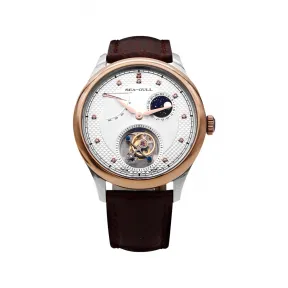 海鸥/Seagull 陀飞轮系列 42mm 钛金属,18K金前圈 手动机械机芯 男表 218.15.7027VGT