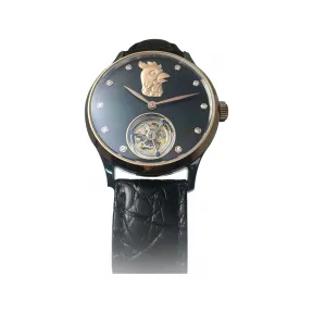 海鸥/Seagull 手动陀飞轮 42MM 精钢,18K玫瑰金前圈 手动上链 男表 218.25.5030