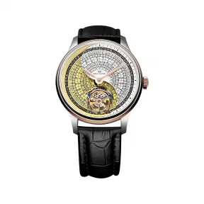 海鸥/Seagull 陀飞轮系列 43mm 全钢壳体,镀玫瑰金前圈 手动机械机芯 男表 218.98.8808G