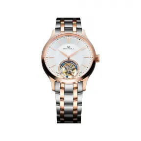 海鸥/Seagull 陀飞轮系列 42mm 镀玫瑰金,全钢壳体 手动机械机芯 男表 517.12.8811