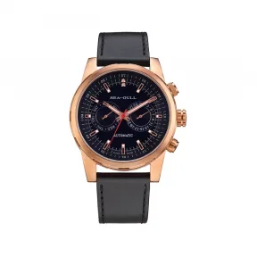 海鸥/Seagull 多功能系列 44mm 精钢 自动机械机芯 男表 519.27.5049