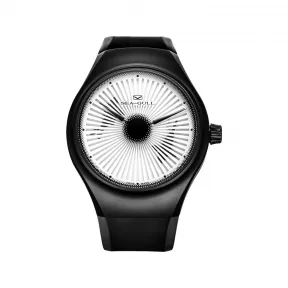 海鸥/Seagull 基础系列 45mm 全钢电镀黑色表壳 手动机械机芯 男表 815.18.1008H