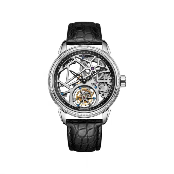 海鸥/Seagull 手动陀飞轮 42MM 全钢壳体 手动上链 男表 818.28.7048VK