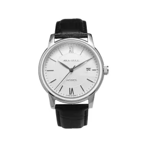 海鸥/Seagull 基础系列 40mm 不锈钢 自动机械机芯 男表 819.17.7008