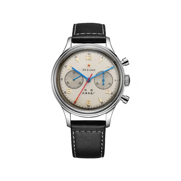 海鸥/Seagull 计时码表 40MM 精钢 手动上链 男表 819.87.1963