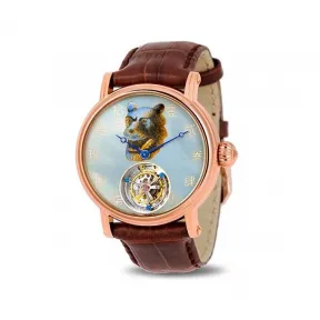 海鸥/Seagull 典藏系列 42mm 玫瑰金,18K金 手动机械机芯 男表 H618.862（虎）