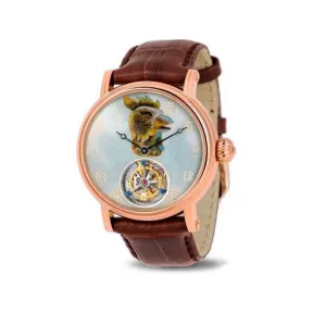 海鸥/Seagull 典藏系列 42mm 18K金 手动机械机芯 男表 H618.862（鸡）