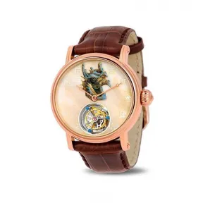 海鸥/Seagull 典藏系列 42mm 18K金 手动机械机芯 男表 H618.862（龙）