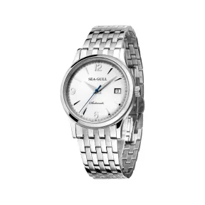 海鸥/Seagull 基础系列 39mm 精钢 自动机械机芯 男表 M198S