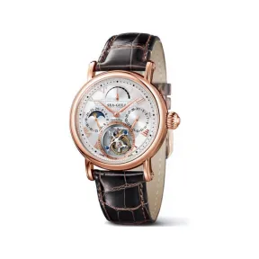 海鸥/Seagull 陀飞轮系列 40mm 18K金 手动机械机芯 男表 ST8007G