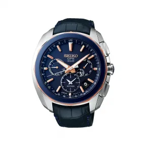 精工/Seiko 47.2 MM 钛金属 太阳能GPS卫星电波校时 男表 SBXC031