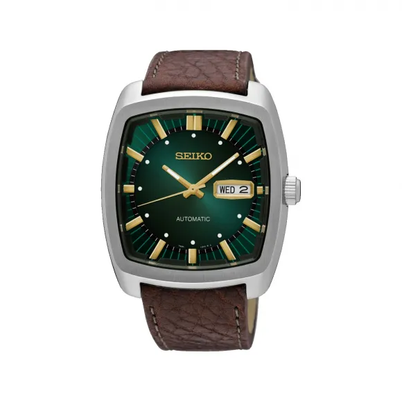 精工/Seiko Recraft系列 精钢 自动机械机芯 男表 SNKP27