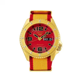 精工/Seiko 5sports系列 42.5MM 不锈钢 自动机械机芯 男表 SRPF24