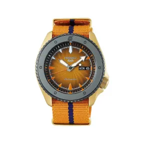 精工/Seiko 5sports系列 42.5MM 不锈钢 自动机械机芯 男表 SRPF70