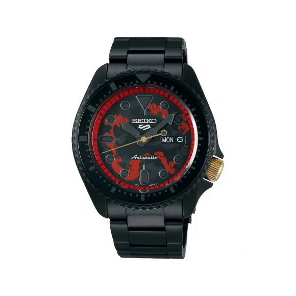 精工/Seiko 5sports系列 42.5MM 不锈钢（硬涂层） 自动机械机芯 男表 SRPH73