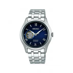 精工/Seiko presage系列 38.3MM 不锈钢 自动机械机芯 男表 SSA411