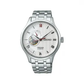 精工/Seiko presage系列 41.8MM 不锈钢 自动机械机芯 男表 SSA443