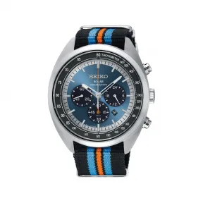 精工/Seiko discovermore系列 43.6MM 不锈钢 太阳能 男表 SSC667