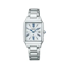 精工/Seiko Lukia系列 23.9MM 防锈的 太阳无线电波校正 女士 SSVW209