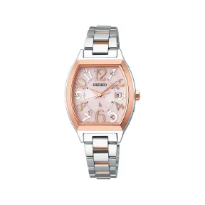 精工/Seiko Lukia系列 27.7MM 防锈的 太阳能机芯 女士 SSVW214