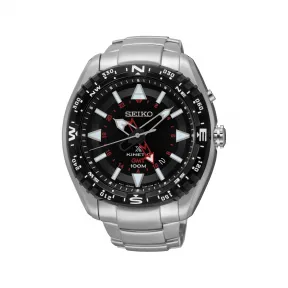 精工/Seiko prospex系列 45.6MM 不锈钢 人动电能 男表 SUN049