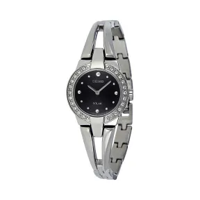 精工/Seiko Solar系列 精钢 石英机芯 女表 SUP051