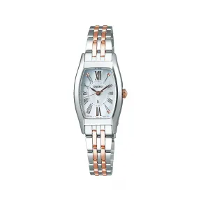 精工/Seiko lukia系列 19.8MM 不锈钢 太阳能 女表 SUP439