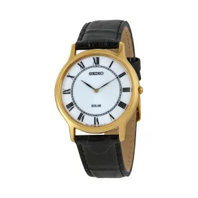 精工/Seiko Core系列 金色精钢 石英机芯 男表 SUP878