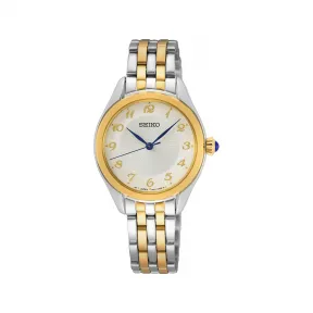 精工/Seiko discovermore系列 29.0MM 不锈钢 女表 SUR380