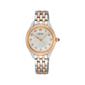 精工/Seiko discovermore系列 29.0MM 不锈钢 女表 SUR382