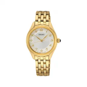 精工/Seiko discovermore系列 29.0MM 不锈钢 女表 SUR384