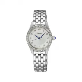 精工/Seiko discovermore系列 26.0MM 不锈钢 女表 SUR385