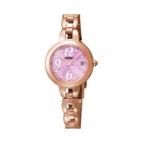 精工/Seiko 妙舞系列 不锈钢 太阳电能 女表 SUT096J1