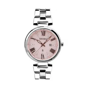 精工/Seiko Lukia系列 不锈钢 太阳电能 女表 SUT331J1