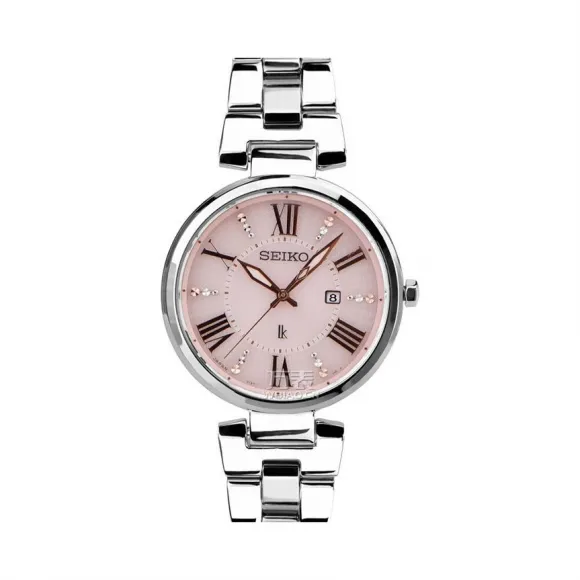精工/Seiko Lukia系列 不锈钢 太阳电能 女表 SUT331J1