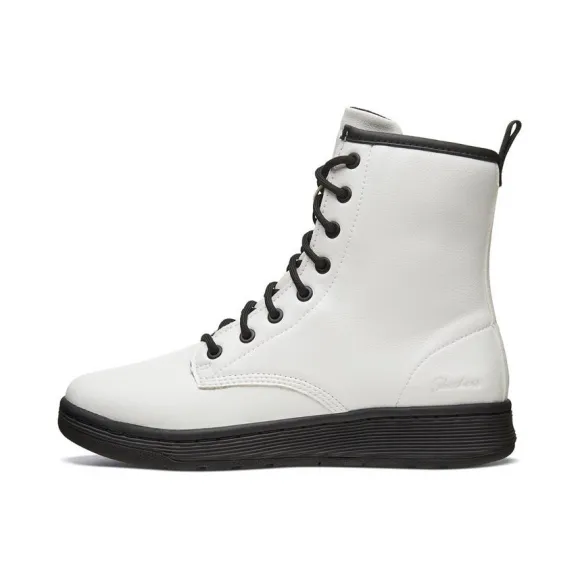 斯凯奇/Skechers 白色 ALBEIT 女子休闲高帮鞋 44821-WHT