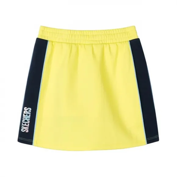 斯凯奇/Skechers 石灰黄 SKIRT 女童短裙 L120G035-000E