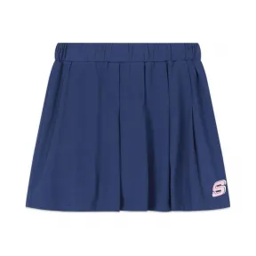 斯凯奇/Skechers 蓝色深渊 SKIRT 女童短裙 L220G047-005F