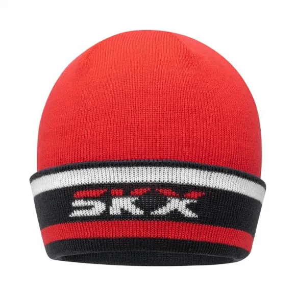 斯凯奇/Skechers 赛车红 BEANIE 儿童针织帽 L420K041-001W