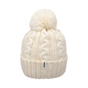 斯凯奇/Skechers 米白色 BEANIE 男女同款针织帽 L420U022-00PS