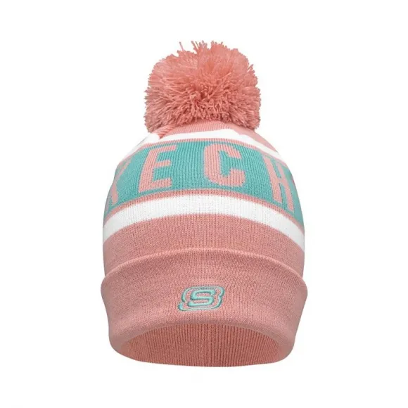 斯凯奇/Skechers 莓红 BEANIE 男女同款针织帽 L420U023-001T