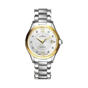 时添雅/Sultana 41毫米 不锈钢镀金双色 自动机械机芯 男表 373104