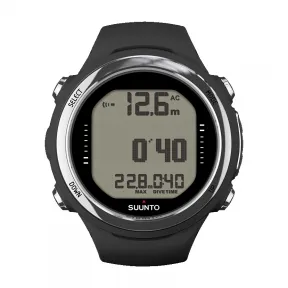 颂拓/Suunto D4i Novo Black - USB 数据线和加长表带单独出售 SS050277000