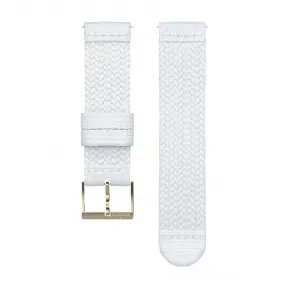 颂拓/Suunto Suunto 20MM Athletic 5 Braided Textile Strap White Gold（S 号） SS050375000