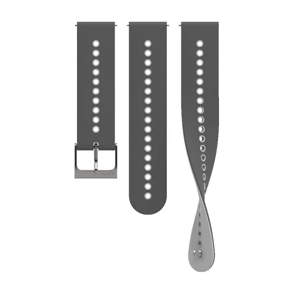 颂拓/Suunto Suunto 22MM Urban 4 硅胶表带 Rock Gray（S+M 号） SS050699000