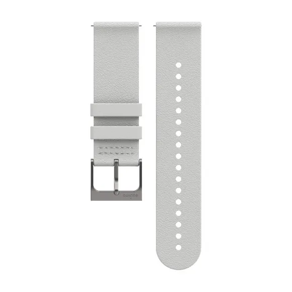 颂拓/Suunto Suunto 22MM Urban 6 皮革表带 Birch White（M 号） SS050702000